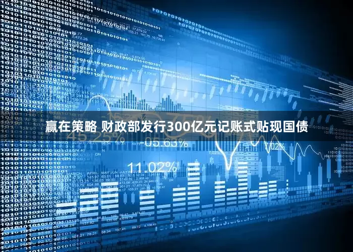 赢在策略 财政部发行300亿元记账式贴现国债